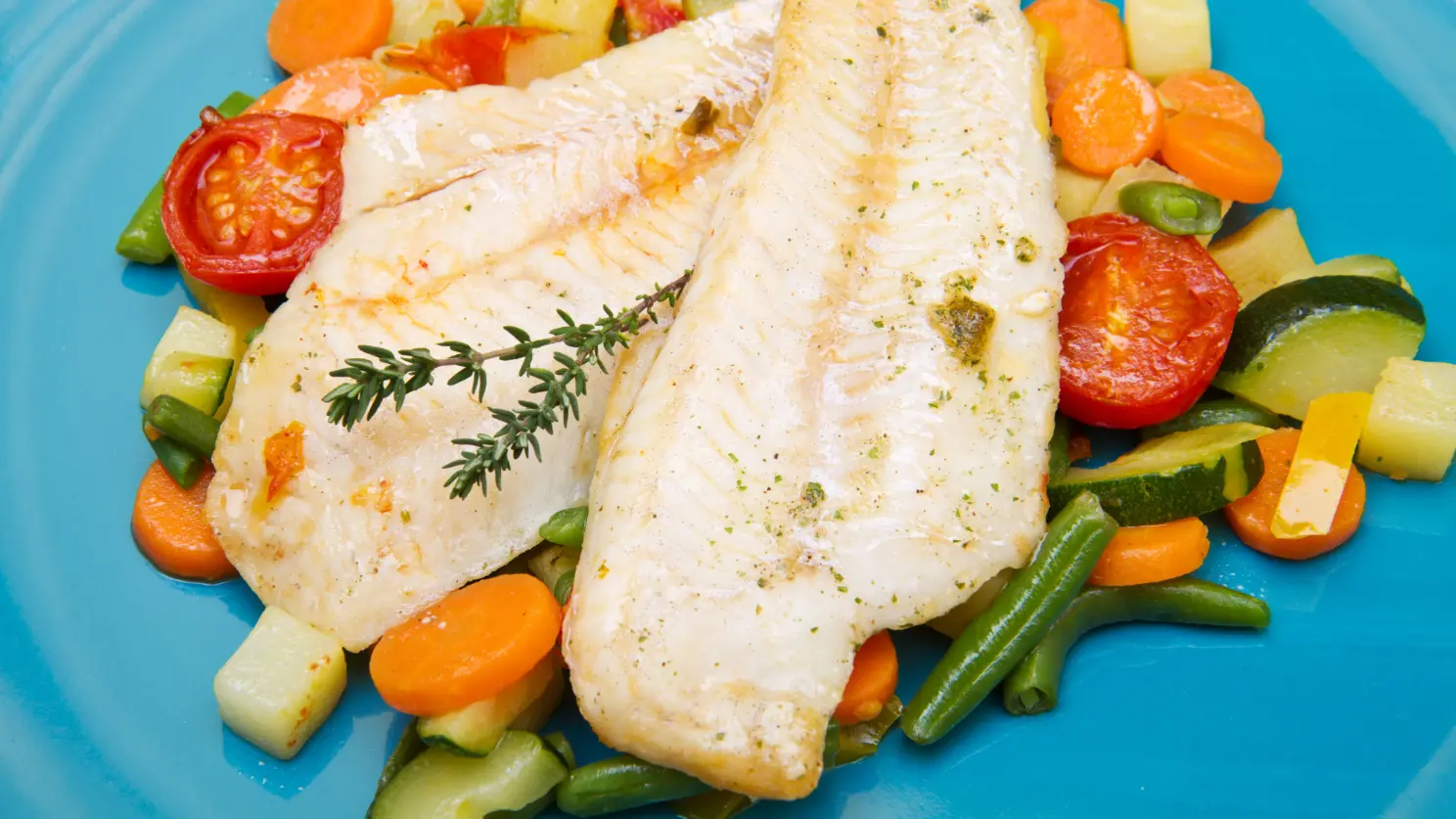 Рыба с овощами