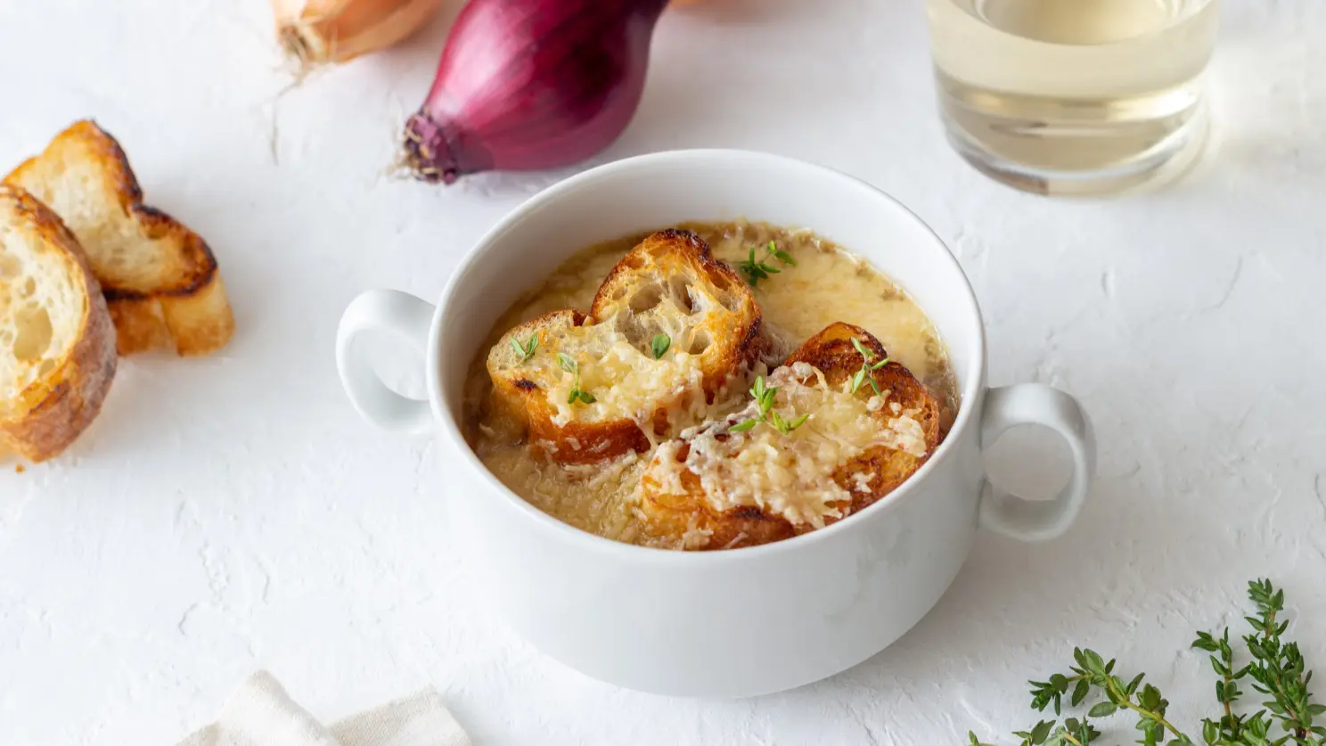 Французский луковый суп