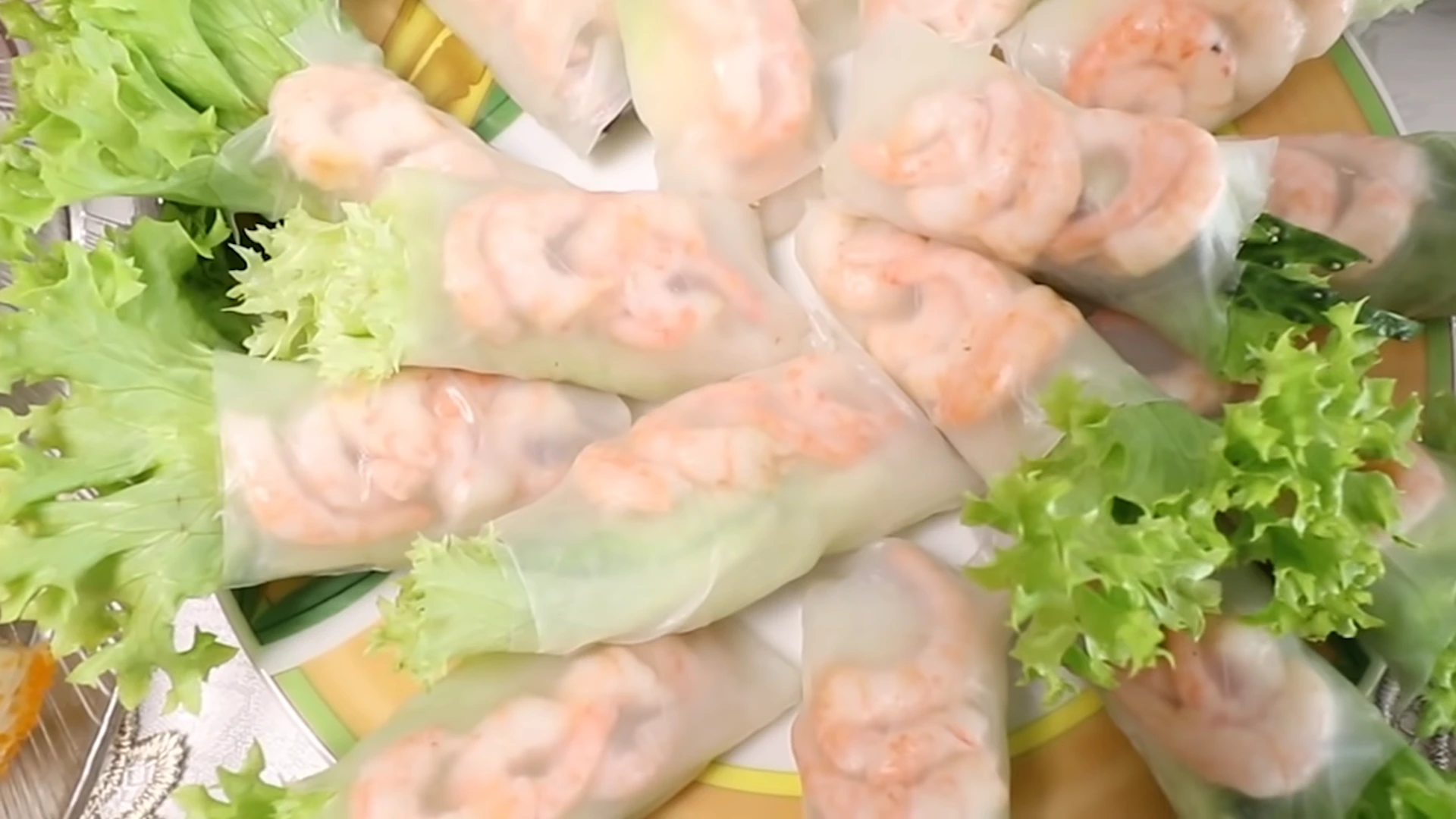 Спринг роллы с креветками