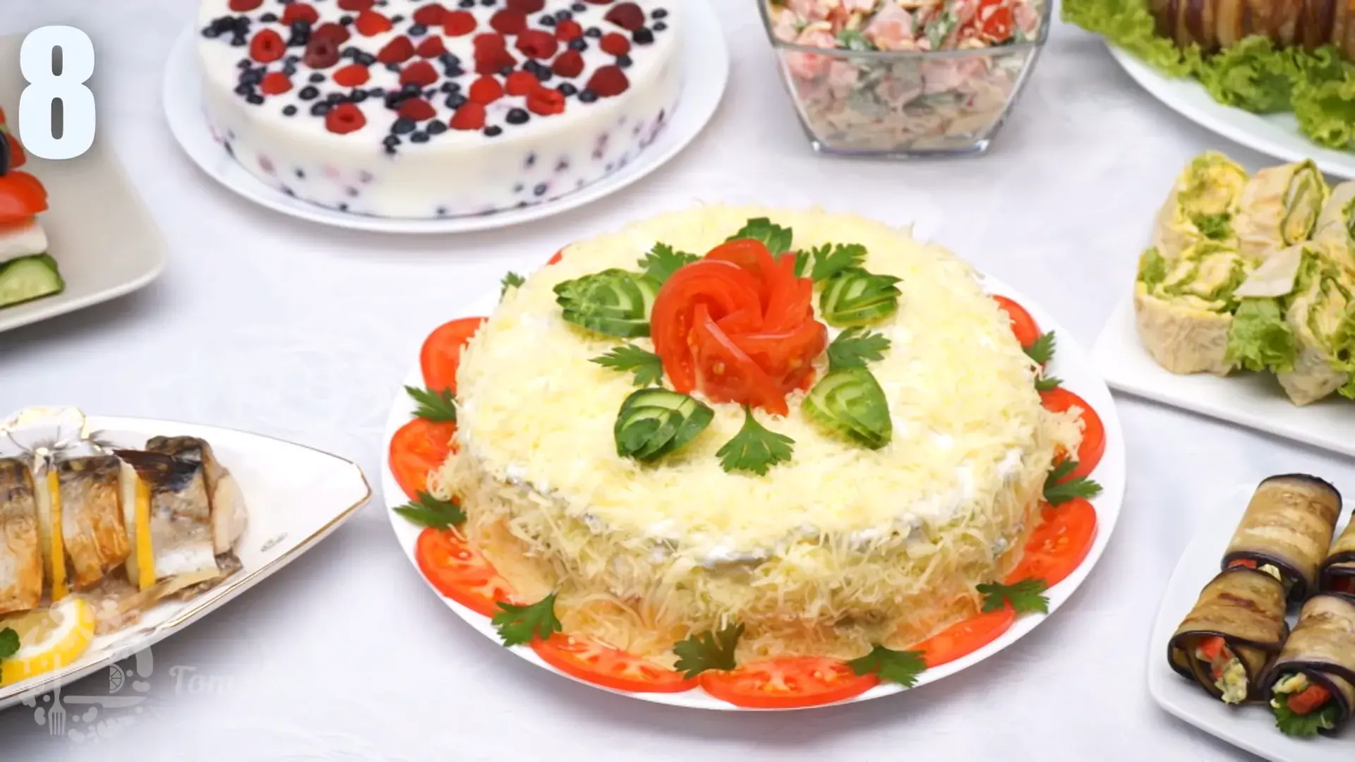 Кабачковый торт