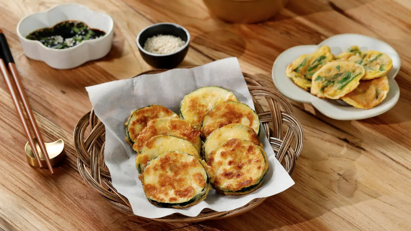 Добавление аромата и подача кабачков